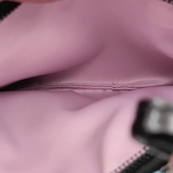 Coach Waverly Multicolor Patent Leather With Lavender Interior Wristlet - Picture 3 of 5